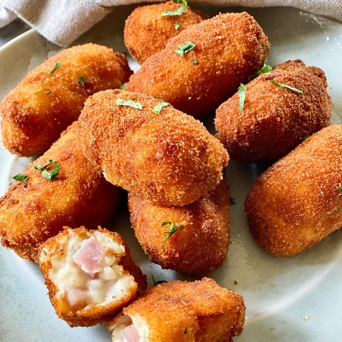 Croquetas de jamón: la bechamel manda