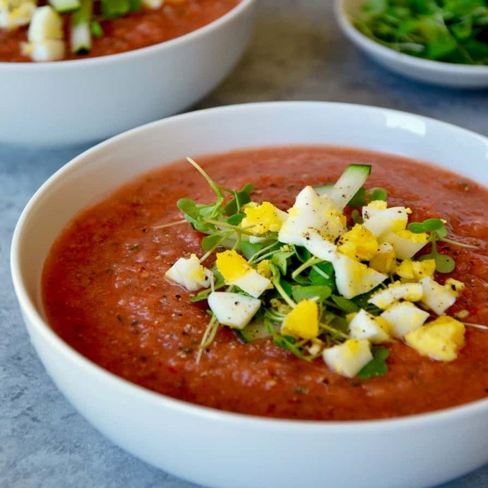 Gazpacho rápido: frío de verdad, sin esperar