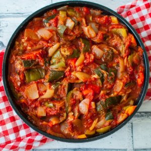 Ratatouille : chaque légume dans sa poêle